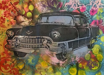 55 Cadillac by Dean Russo art print