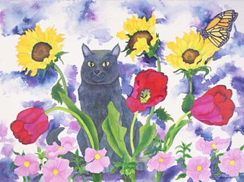 Russian Blue by Carissa Luminess art print