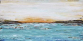 Sunset On The Water by Jean Plout art print