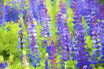 Fluid Flowers VIII by Cora Niele art print