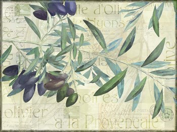 Olives de Nyons by Cora Niele art print
