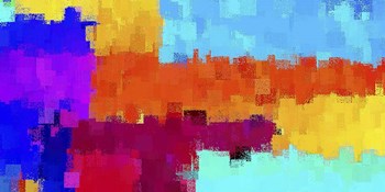 Squares by David Manlove art print