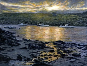 A Wash of Color by John Morrow art print