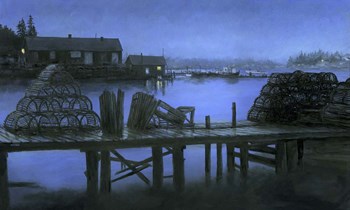 In the Still of the Night by John Morrow art print