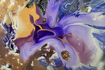 Fluid Acrylic Galactic Portal by Jenny Rainbow Fine Art art print