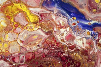 Fluid Acrylic Gems Of East 1 by Jenny Rainbow Fine Art art print