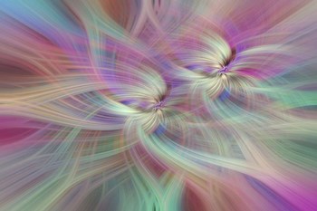 Mystery of Colors Double Rainbow Luck by Jenny Rainbow Fine Art art print