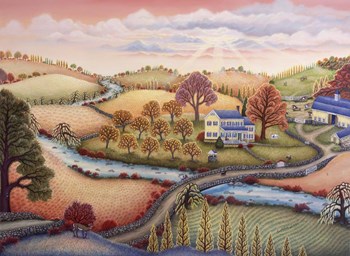 Golden Moment by Kathy Jakobsen art print