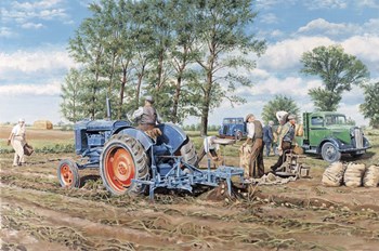 Lifting the Crop by Trevor Mitchell art print