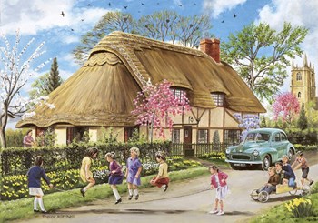 Spring In Their Heels by Trevor Mitchell art print